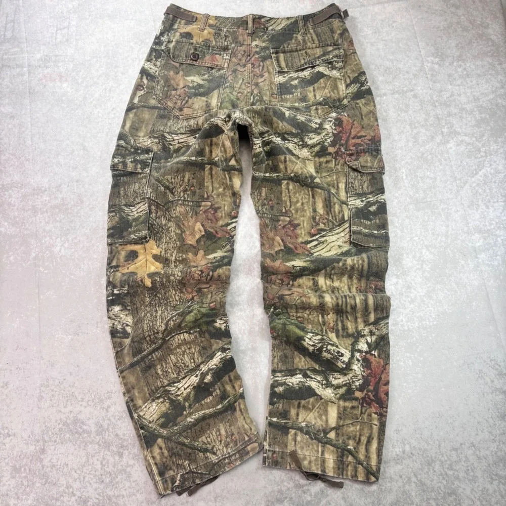 Cabela's Outdoor Gear Camo Cargo Pants Men's 34 Regular Hunting Y2K - Picture 4 of 8